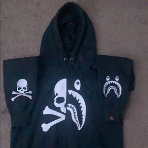 bape x mastermind fw18 hoodie